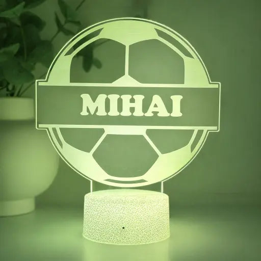 Lampă 3D – Minge fotbal