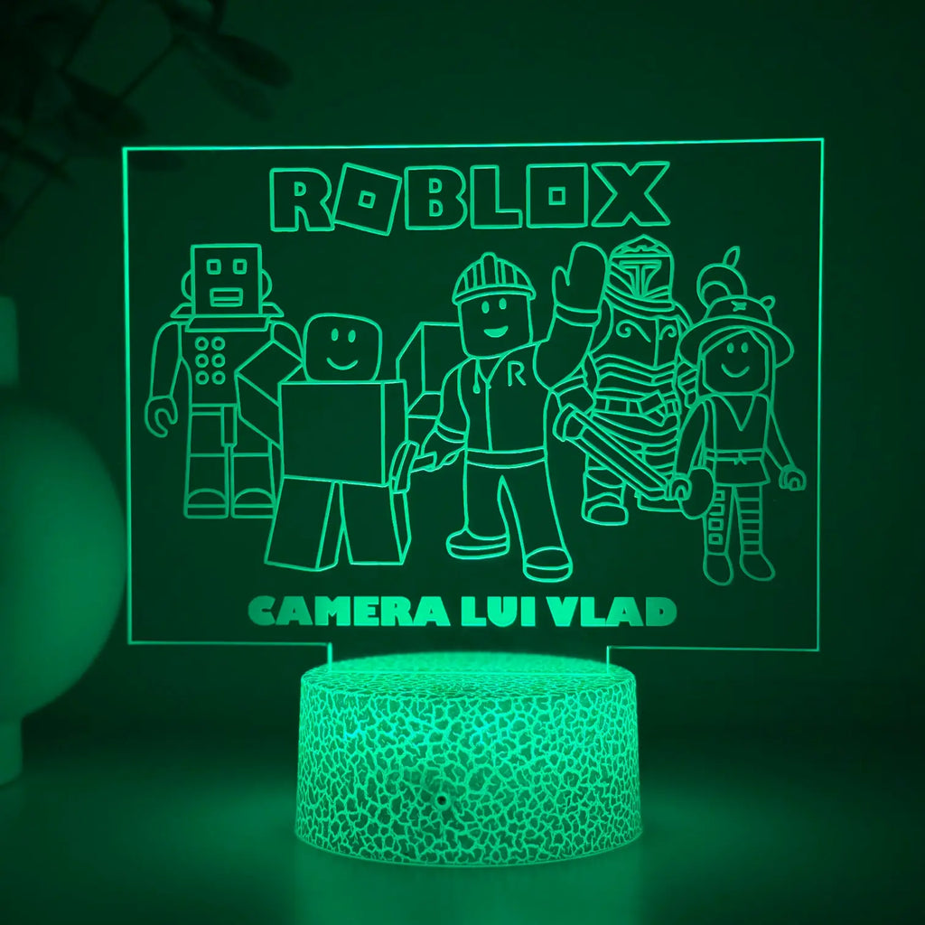 Lampă 3D – Roblox