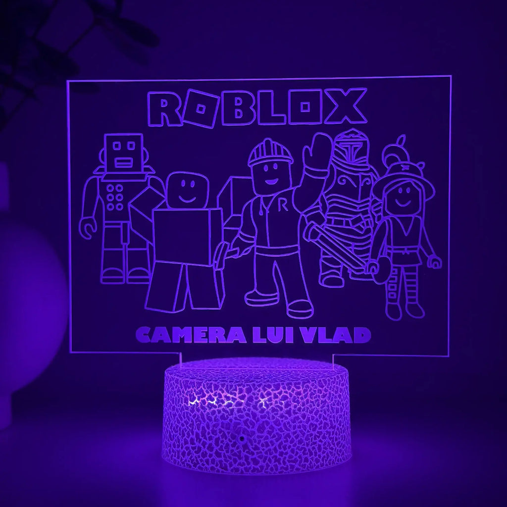 Lampă 3D – Roblox