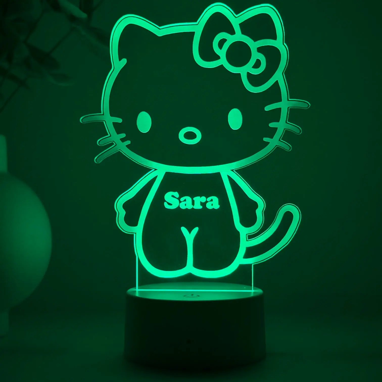 Lampă 3D – Hello Kitty