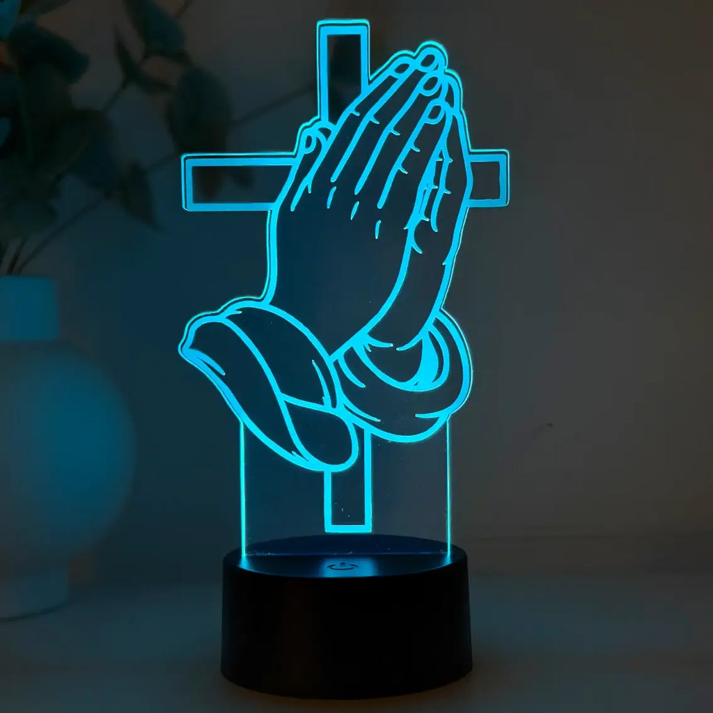Lampă 3D – Rugăciune