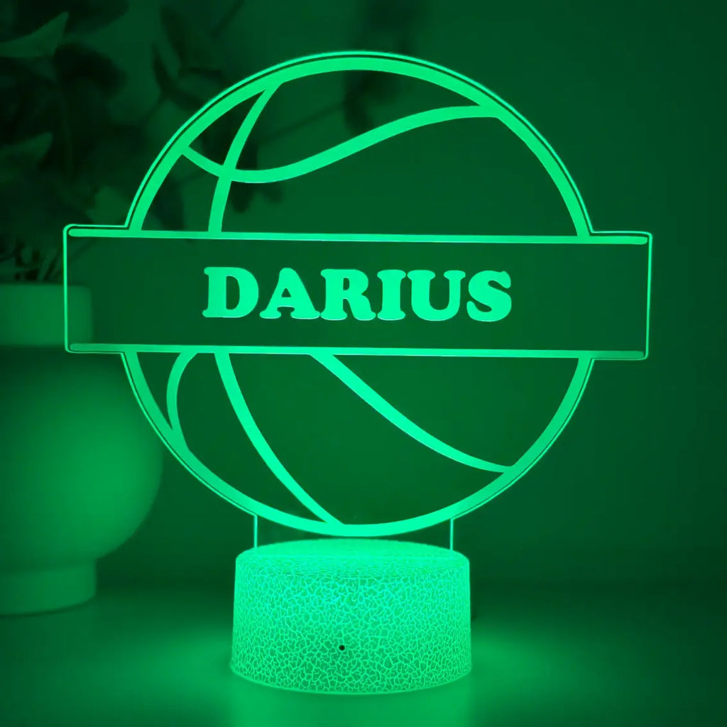 Lampă 3D – Minge baschet