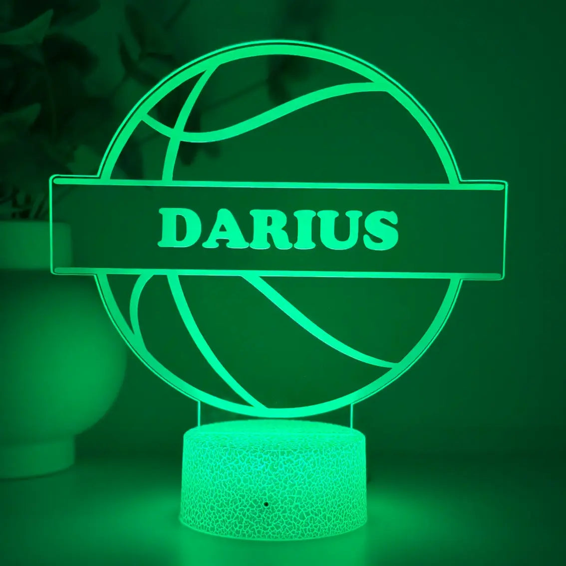 Lampă 3D – Minge baschet