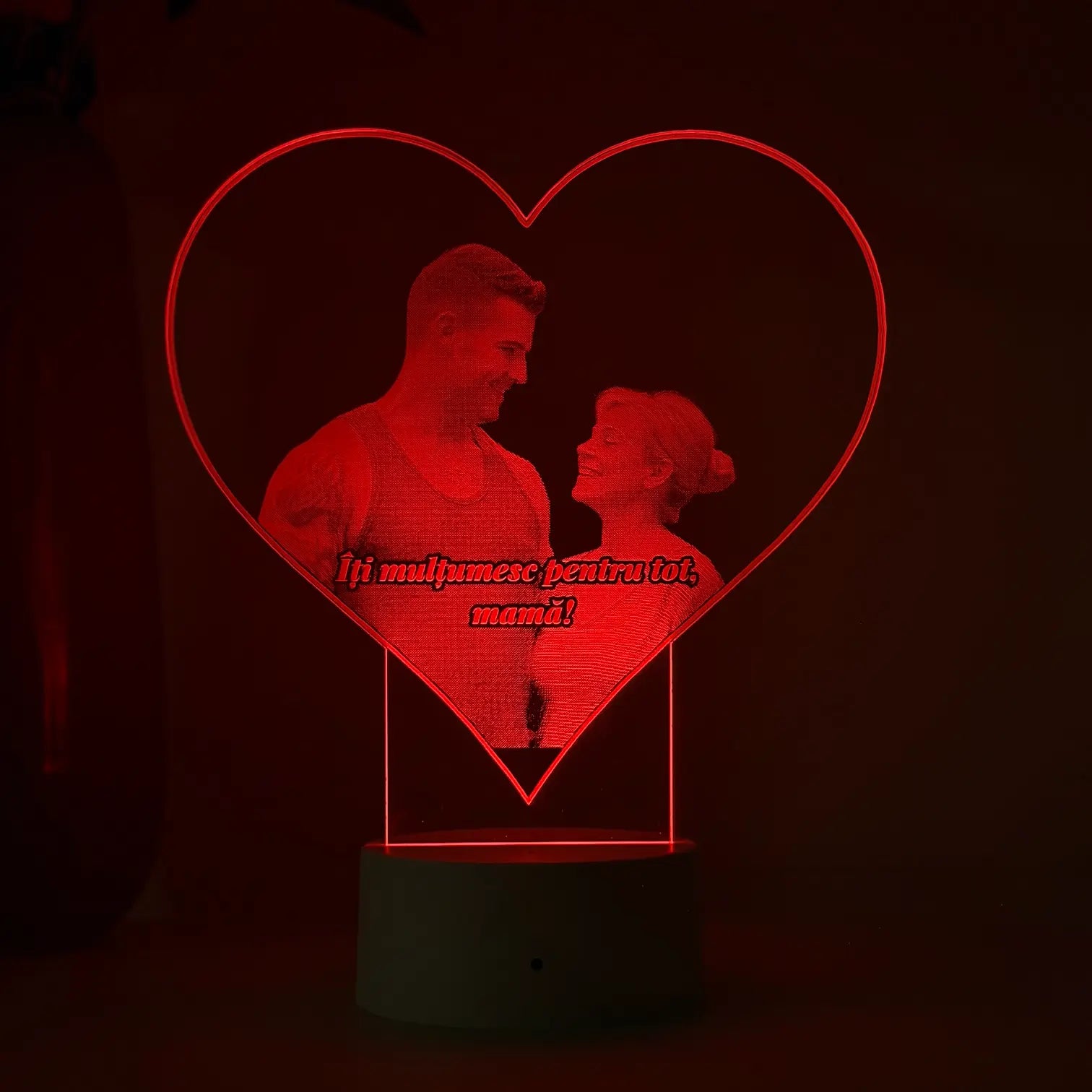 Lampă 3D – Pentru mamă