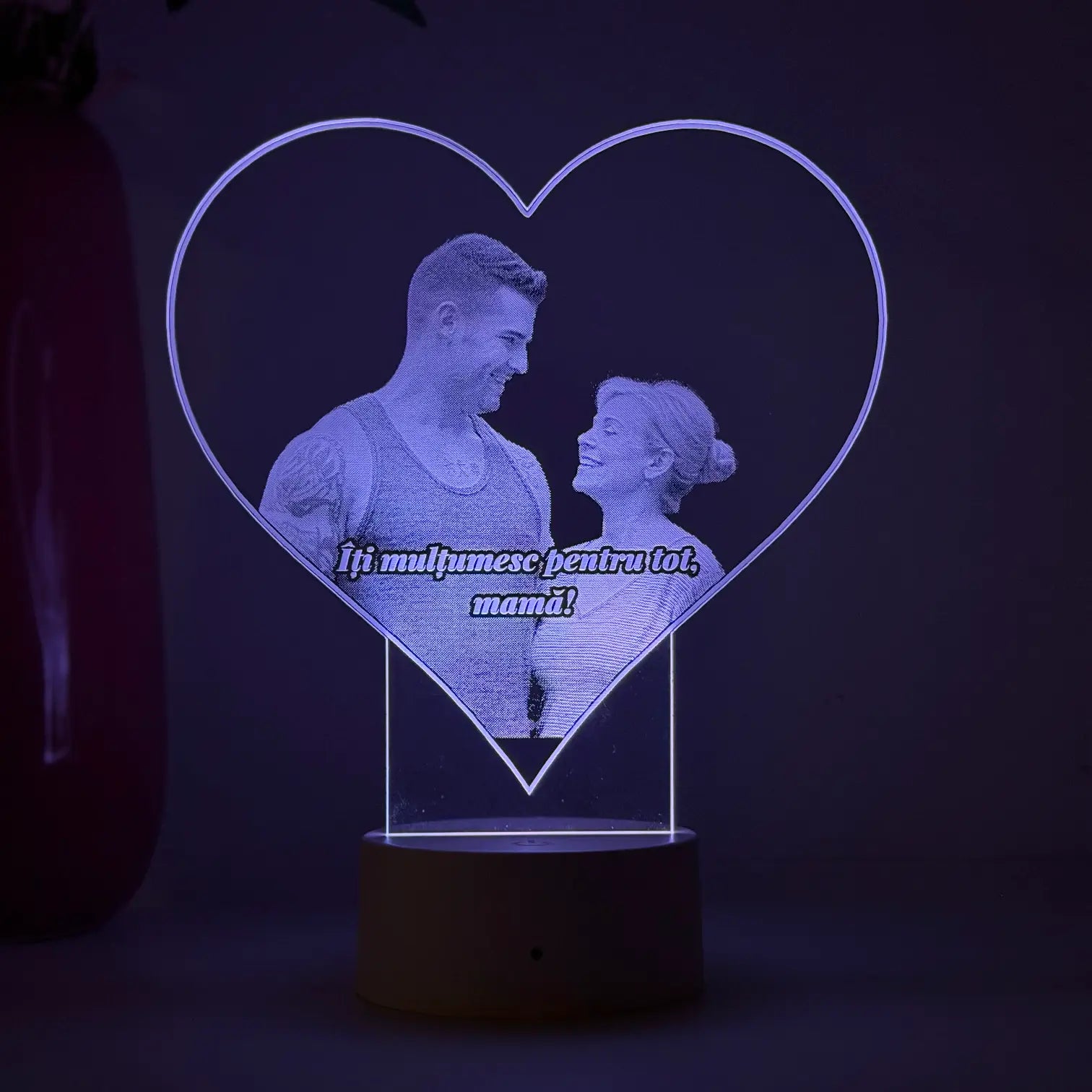 Lampă 3D – Pentru mamă