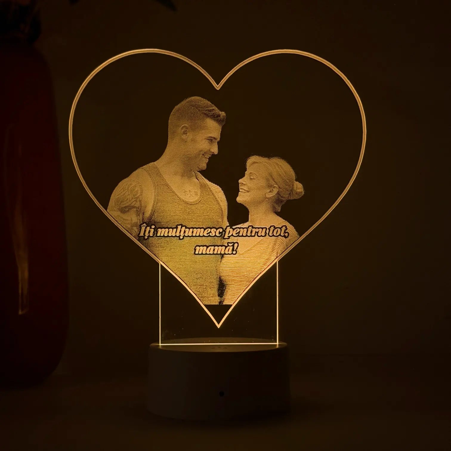 Lampă 3D – Pentru mamă