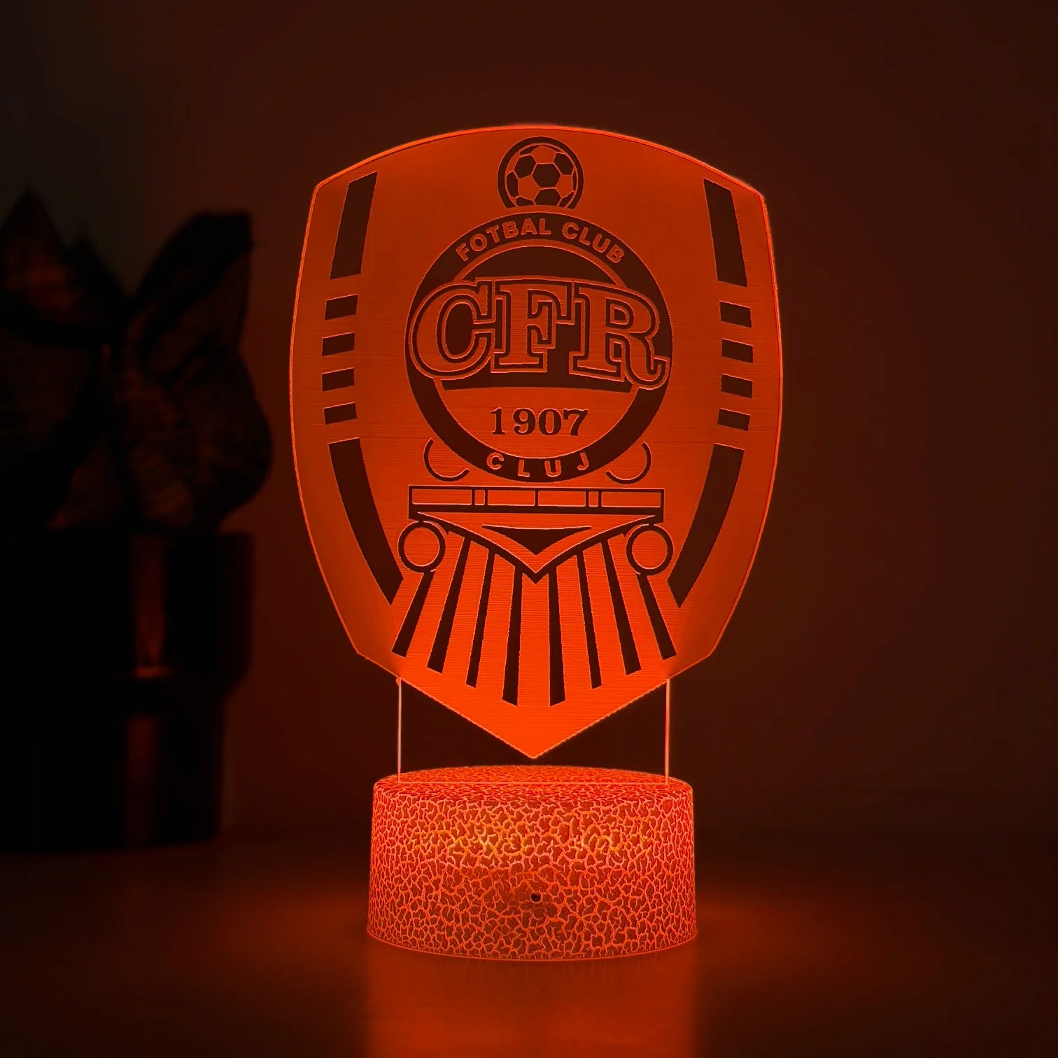 Lampă 3D – CFR Cluj