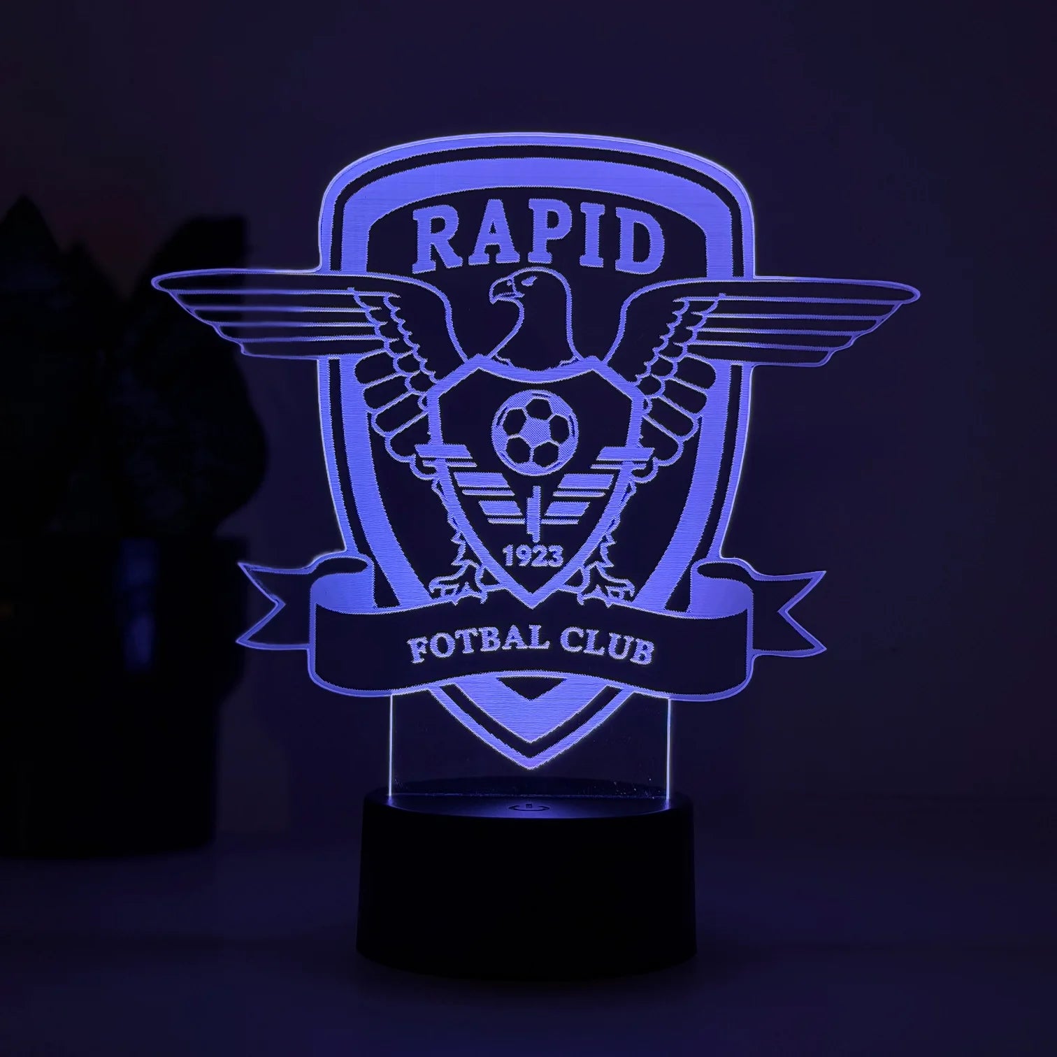 Lampă 3D – Rapid Bucuresti