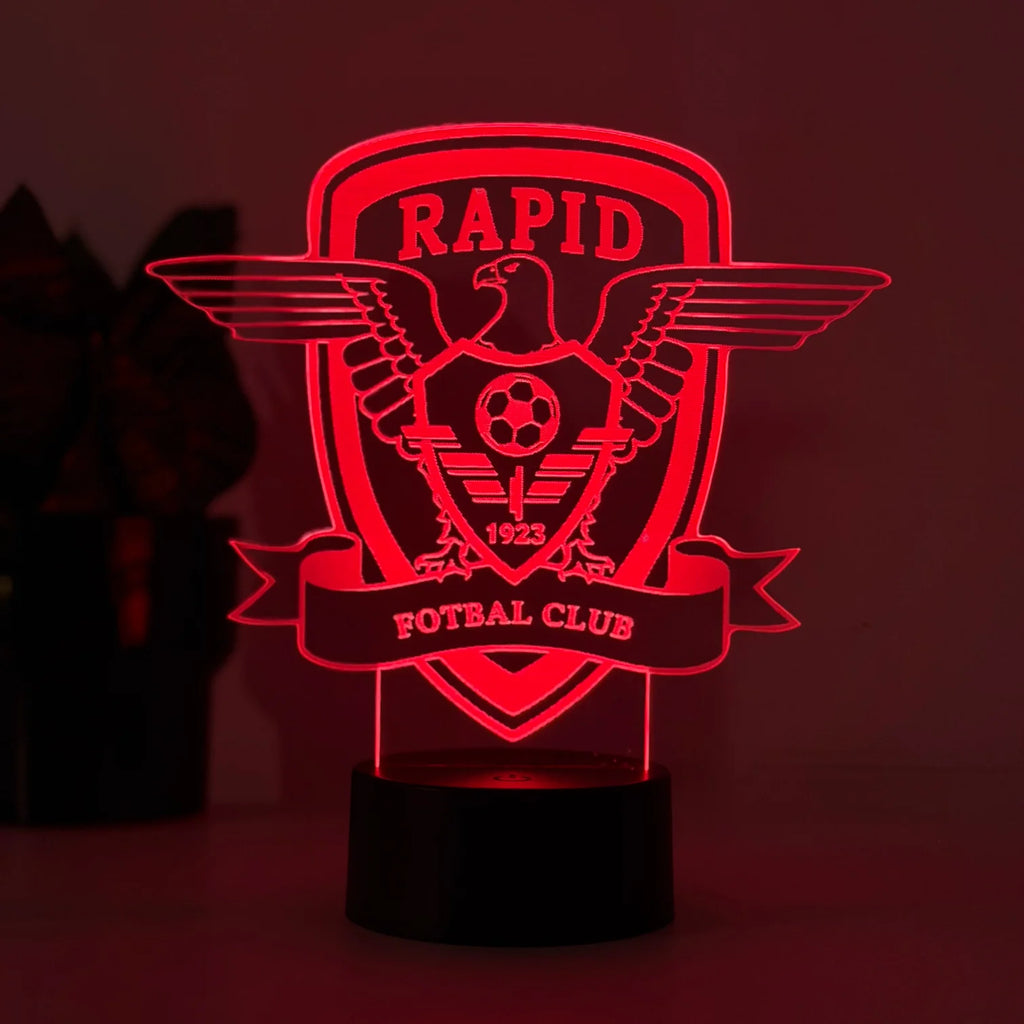 Lampă 3D – Rapid Bucuresti