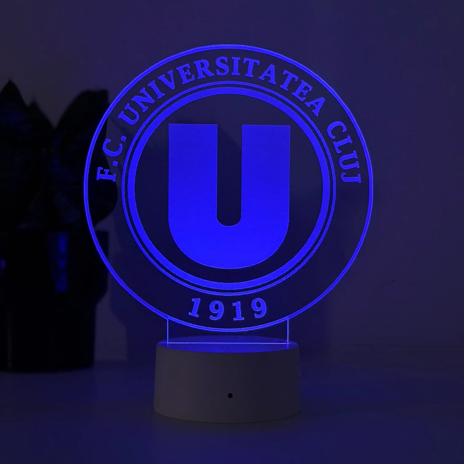 Lampă 3D – U Cluj