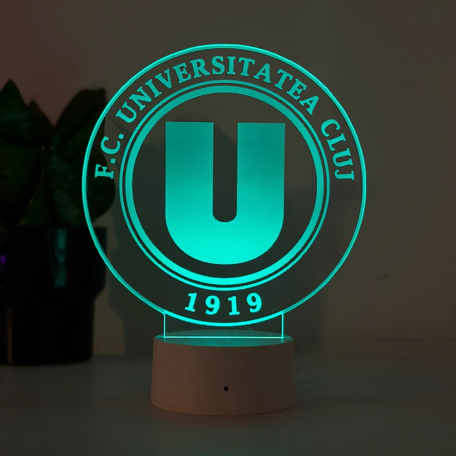 Lampă 3D – U Cluj