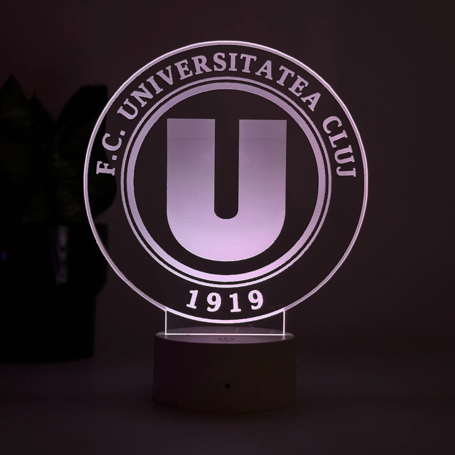 Lampă 3D – U Cluj