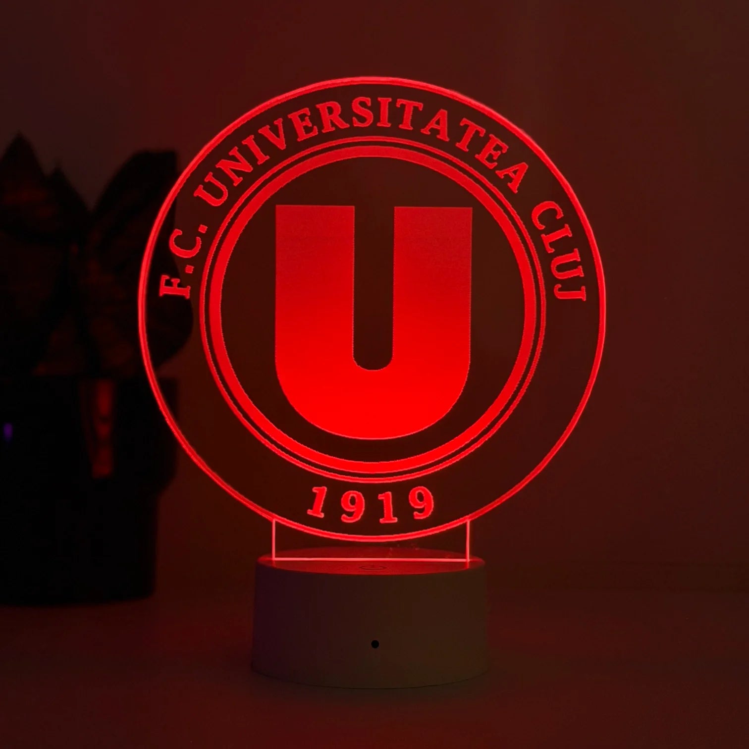 Lampă 3D – U Cluj