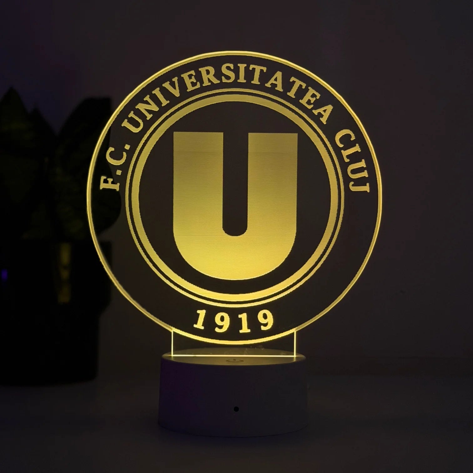 Lampă 3D – U Cluj