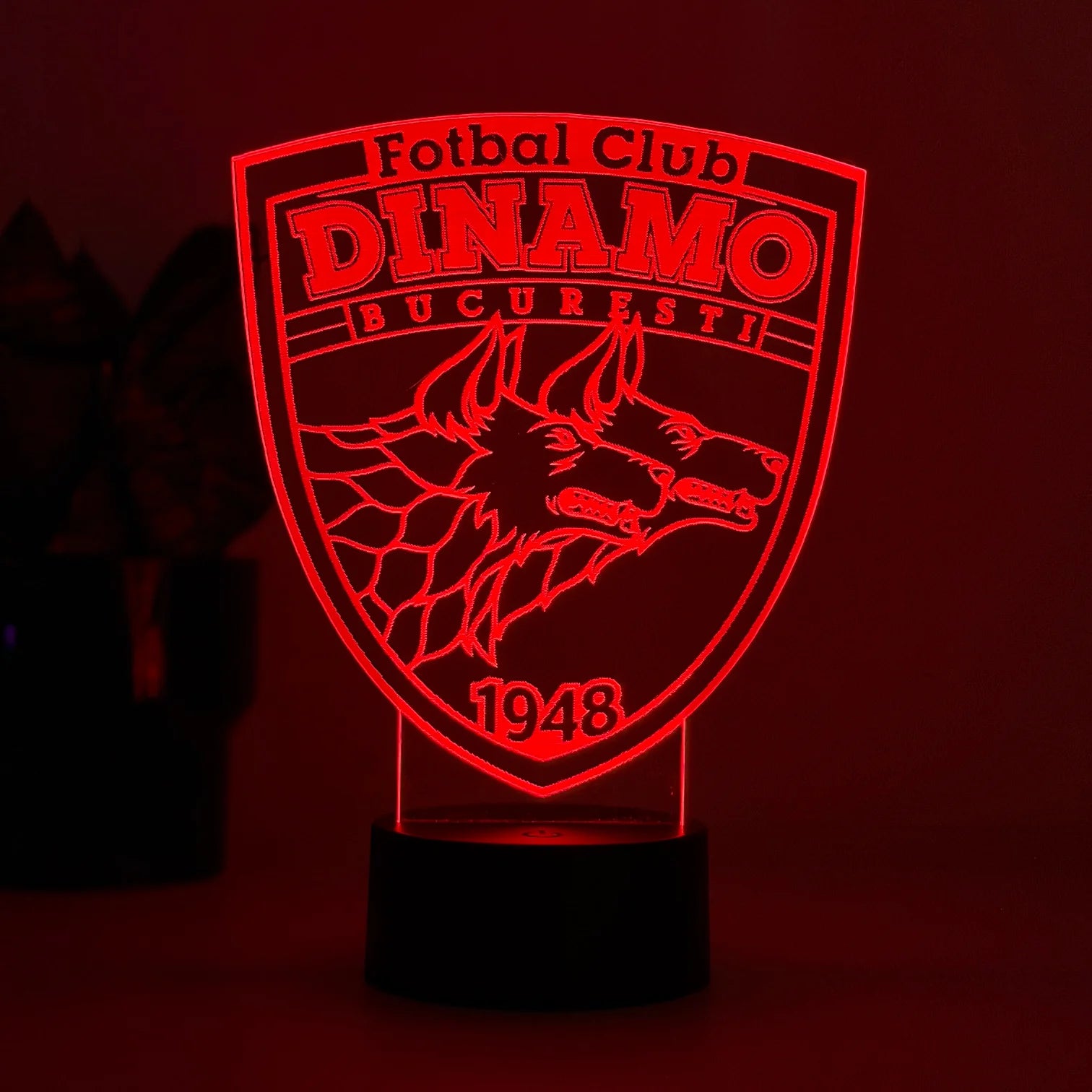 Lampă 3D – Dinamo Bucuresti