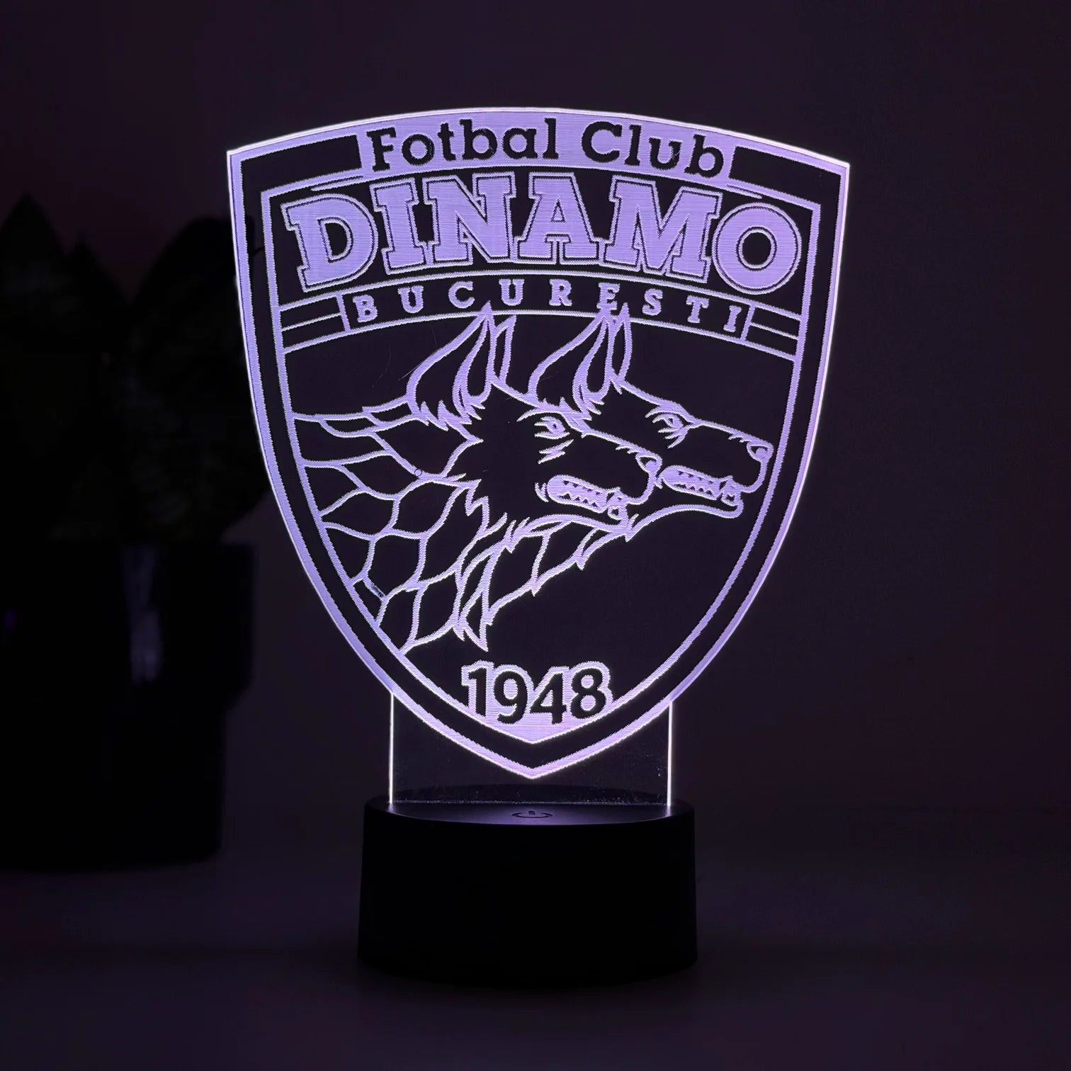 Lampă 3D – Dinamo Bucuresti
