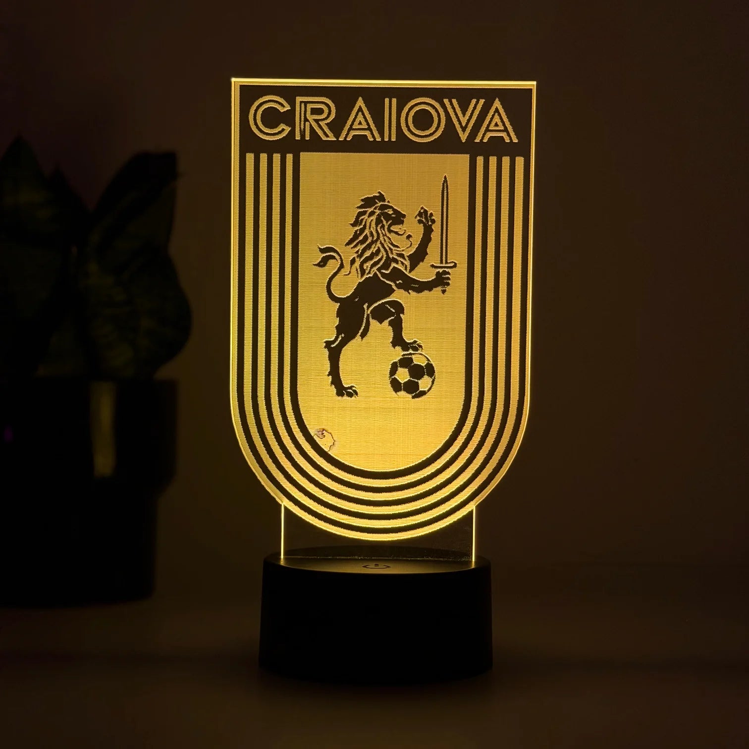 Lampă 3D – CSU Craiova