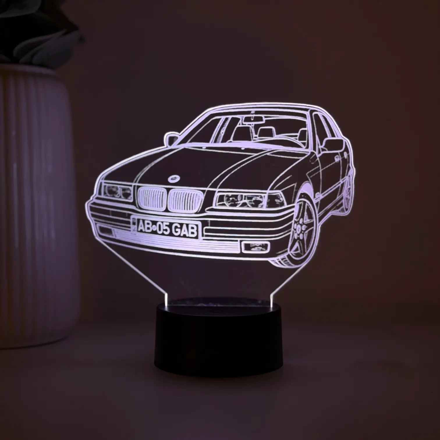 Lampă 3D - Mașina ta
