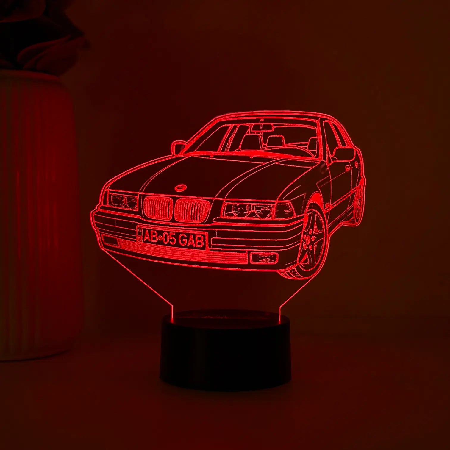 Lampă 3D - Mașina ta