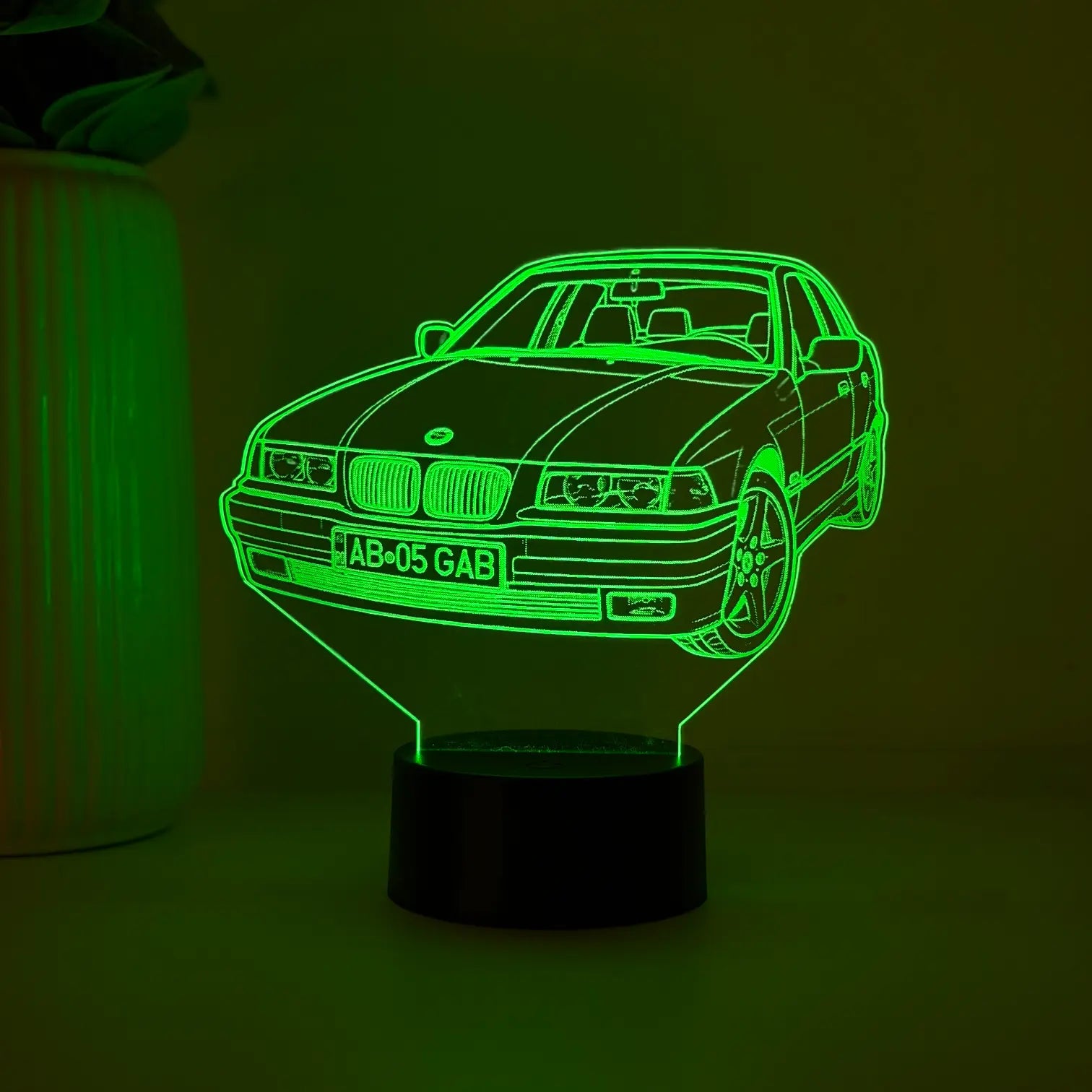 Lampă 3D - Mașina ta