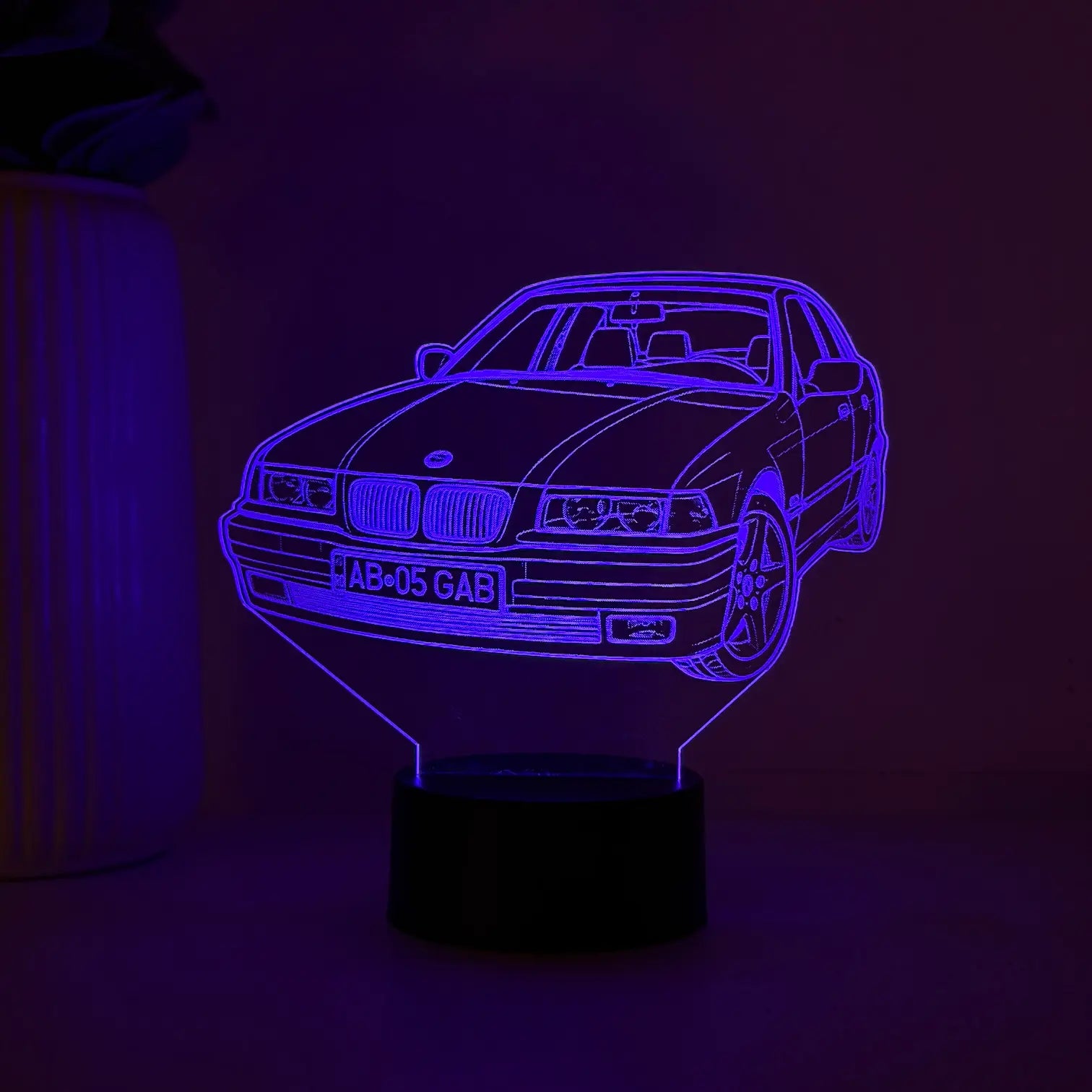Lampă 3D - Mașina ta