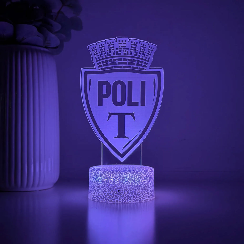 Lampă 3D – Poli Timisoara