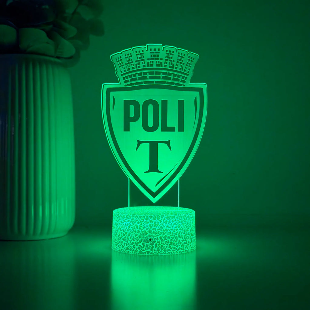 Lampă 3D – Poli Timisoara