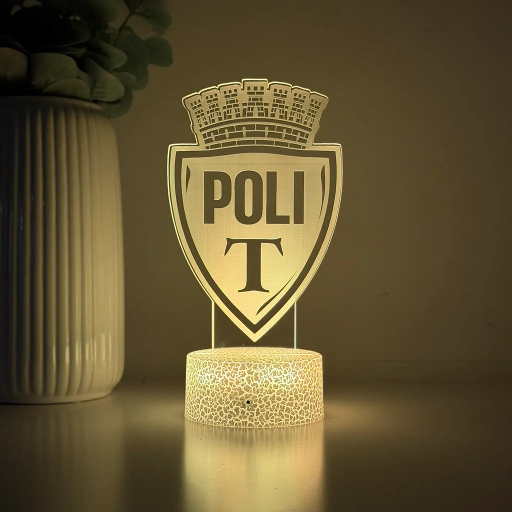 Lampă 3D – Poli Timisoara