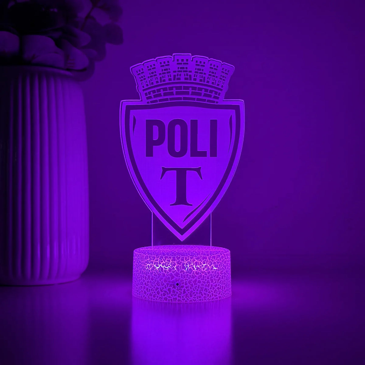 Lampă 3D – Poli Timisoara