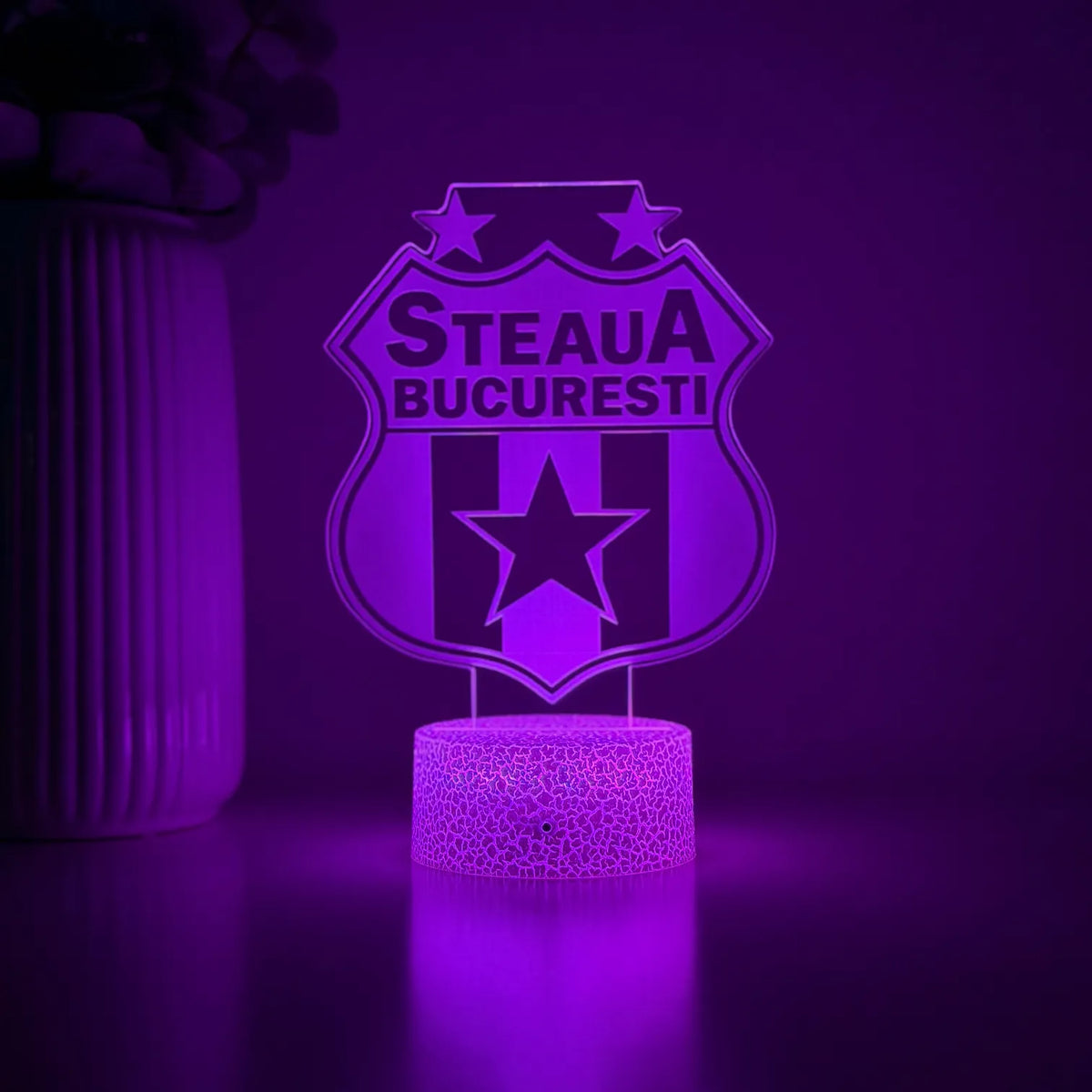 Lampă 3D – Steaua Bucuresti