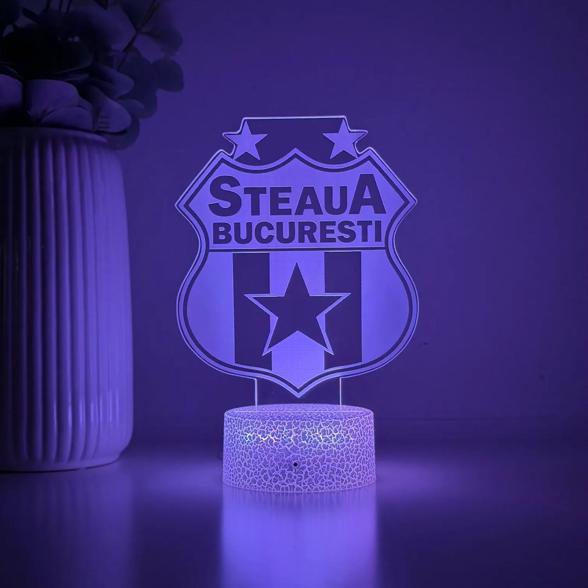 Lampă 3D – Steaua Bucuresti