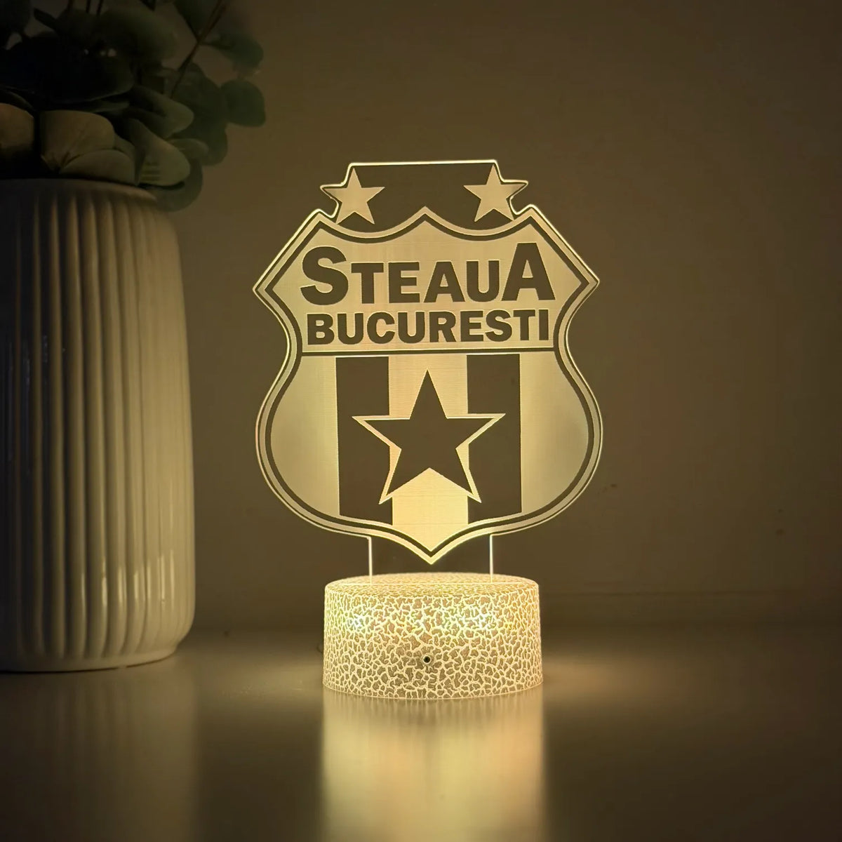 Lampă 3D – Steaua Bucuresti
