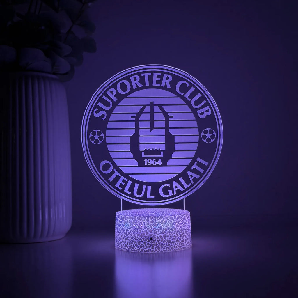 Lampă 3D – Otelu Galati