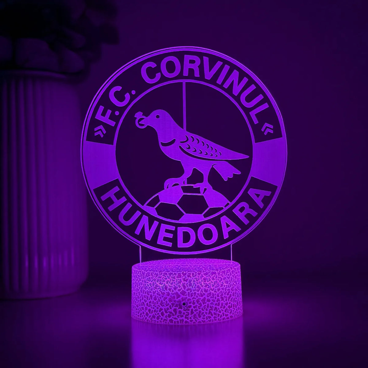 Lampă 3D – Corvinu Hunedoara