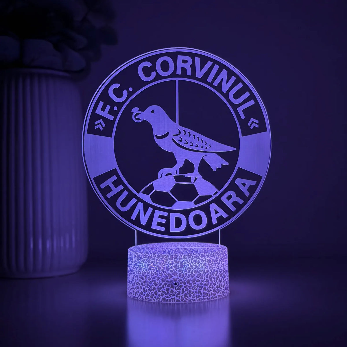 Lampă 3D – Corvinu Hunedoara