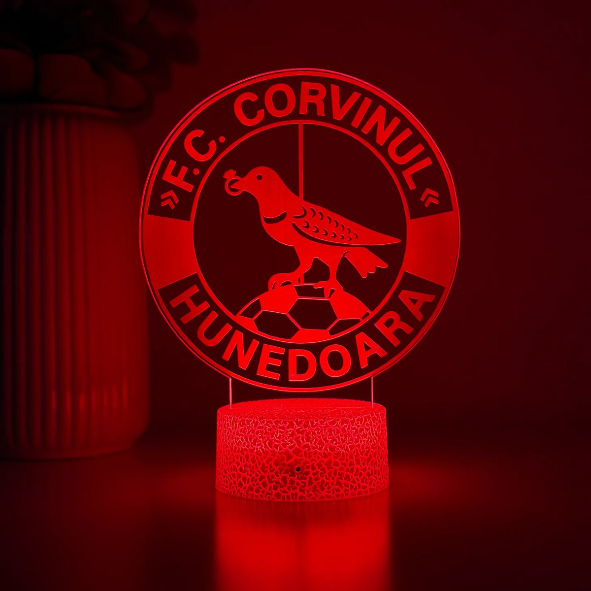 Lampă 3D – Corvinu Hunedoara