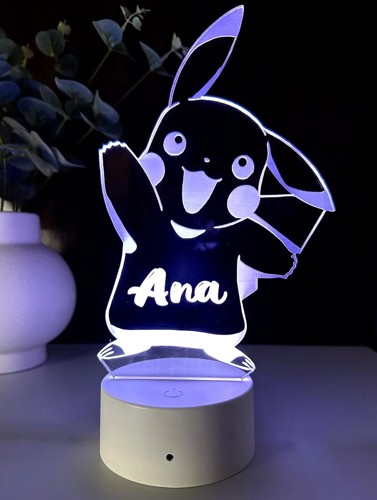 Lampă 3D - Pikachu - imagine 5