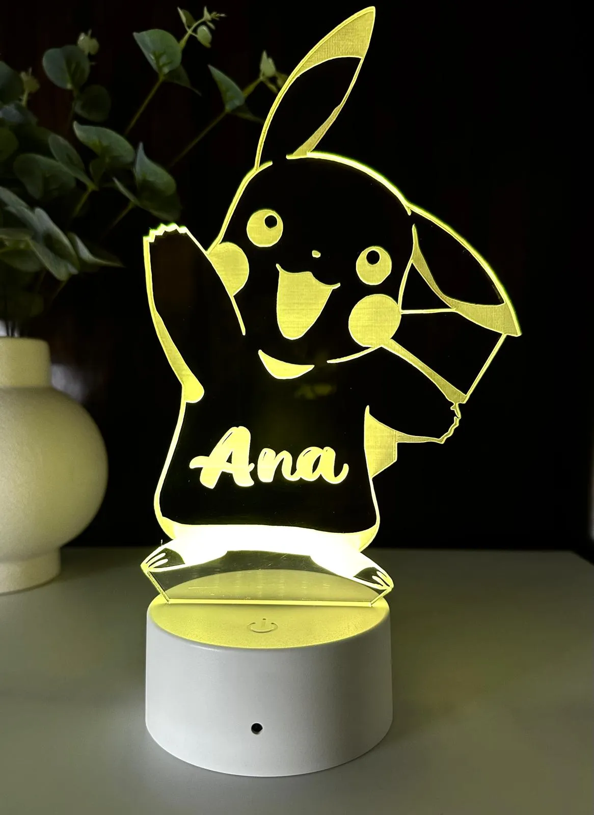 Lampă 3D - Pikachu
